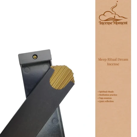 Incense Moment Sleep Ritual Dream Incense, natural herbal incense sticks for deep sleep, spiritual rituals, meditation practice and yoga sessions, premium wellness incense for relaxation